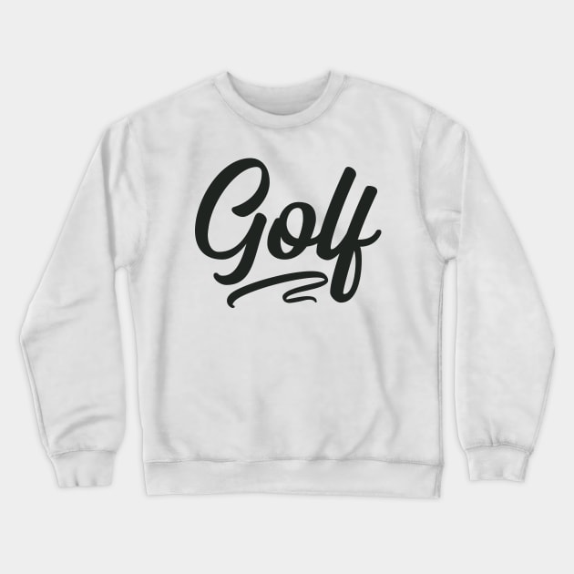 Golf Crewneck Sweatshirt by Ombre Dreams